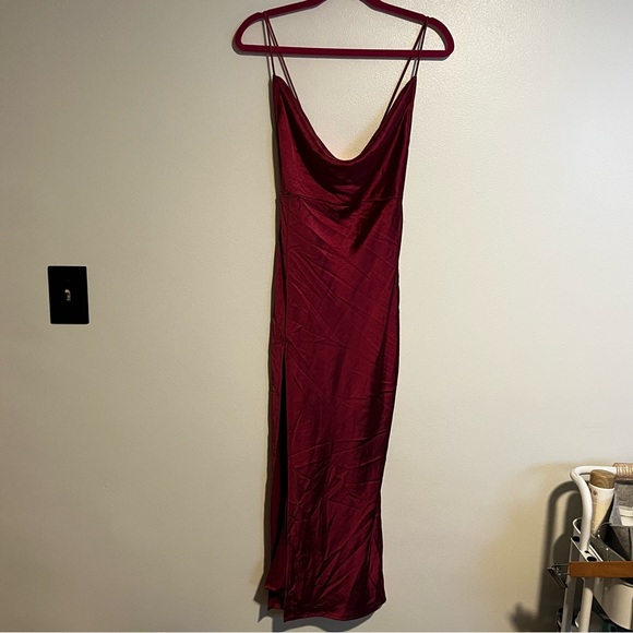 New Princess polly Lioness walk the line satin midi dress - Picture 8 of 12